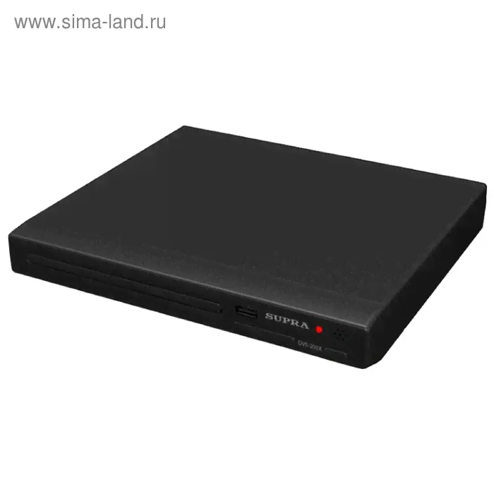 DVD плеер SUPRA DVS-203X, черный
