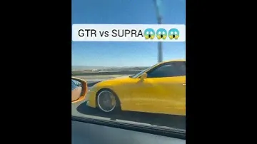 Nissan GTR vs Toyota Supra 